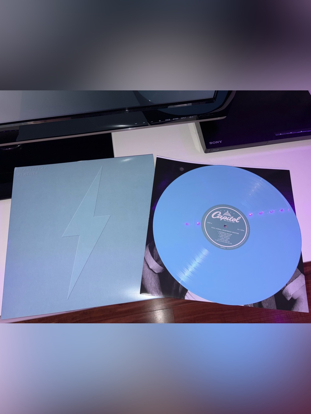 Niall Horan Heartbreak Weather (5 Year Anniversary) blue vinyl